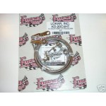FORD FALCON MUSTANG HOT ROD C4 LOKAR KICKDOWN CABLE STAINLESS BRAID - WINDSOR CLEVELAND